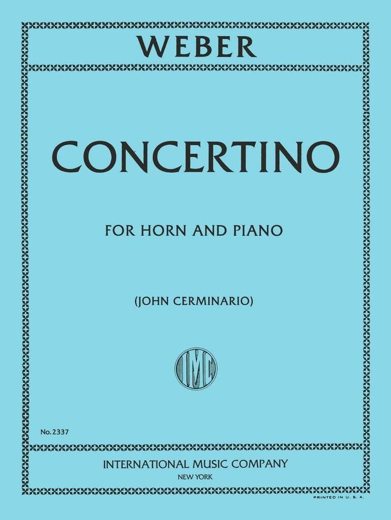 Concertino Op. 45 (Cerminaro)